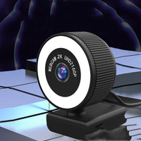 Caméra streaming HD 1080p 2K autofocus microphone intégré