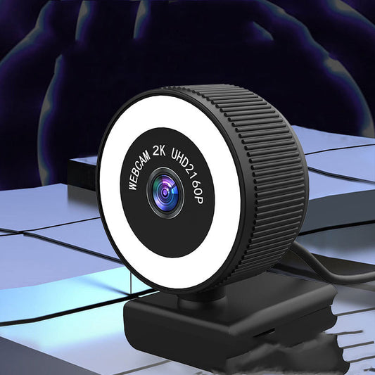 Caméra streaming HD 1080p 2K autofocus microphone intégré