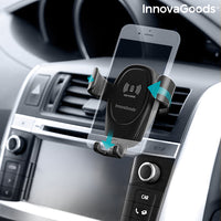 Support pour téléphone portable avec chargeur de voiture sans fil Wolder InnovaGoods