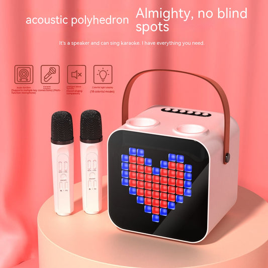 Enceinte Bluetooth Portable Outdoor avec 2 Micros Sans Fil