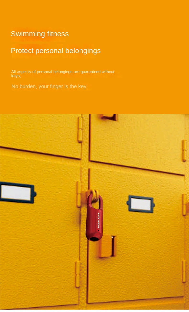 Cadenas rechargeable empreinte digitale pour sac, valise, casier, voyage