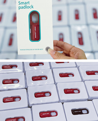 Cadenas rechargeable empreinte digitale pour sac, valise, casier, voyage