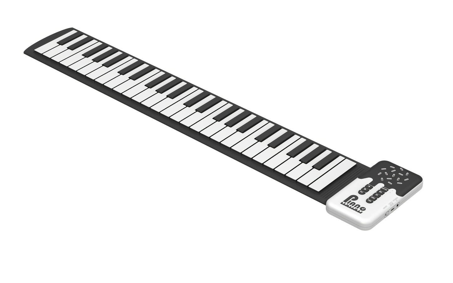 Piano clavier électronique pliable 49 touches rechargeable USB débutants