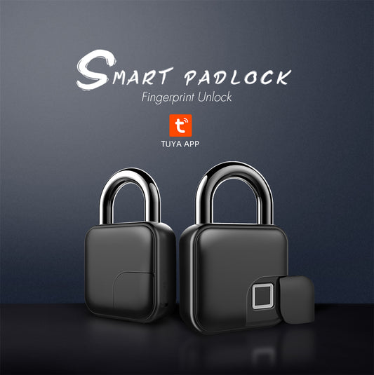 Cadenas intelligent empreinte digitale Bluetooth anti-vol contrôle smartphone sécurisé