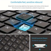 Clavier Bluetooth universel Android iOS Windows support intégré