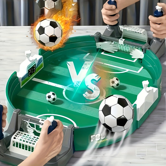 Mini football de table enfants jeu interactif intérieur 5 balles