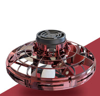 Mini gyroscope interactif LED drone jouet hélicoptère volant enfants