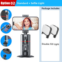 Stabilisateur smartphone 2025 pliable Bluetooth trépied selfie stick