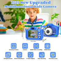 Appareil Photo Enfant Double Caméra 48MP 1080P Jeux Intégrés