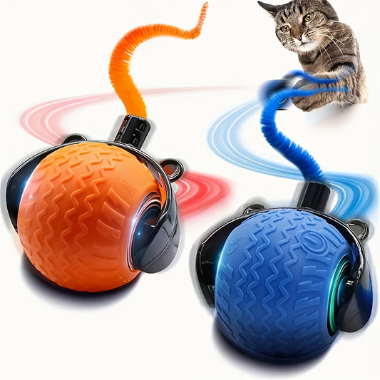 Jouet interactif rechargeable USB balle automatique chiens chats