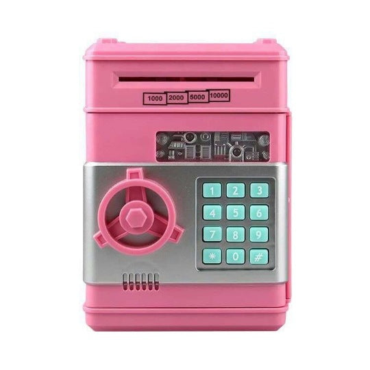 Tirelire Coffre-Fort Électronique Enfant avec Code Sécurité
