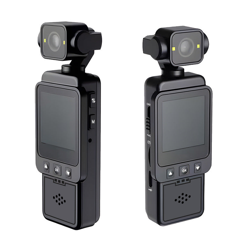 Caméra de poche portable pour le cyclisme, idéale pour les sports de plein air.