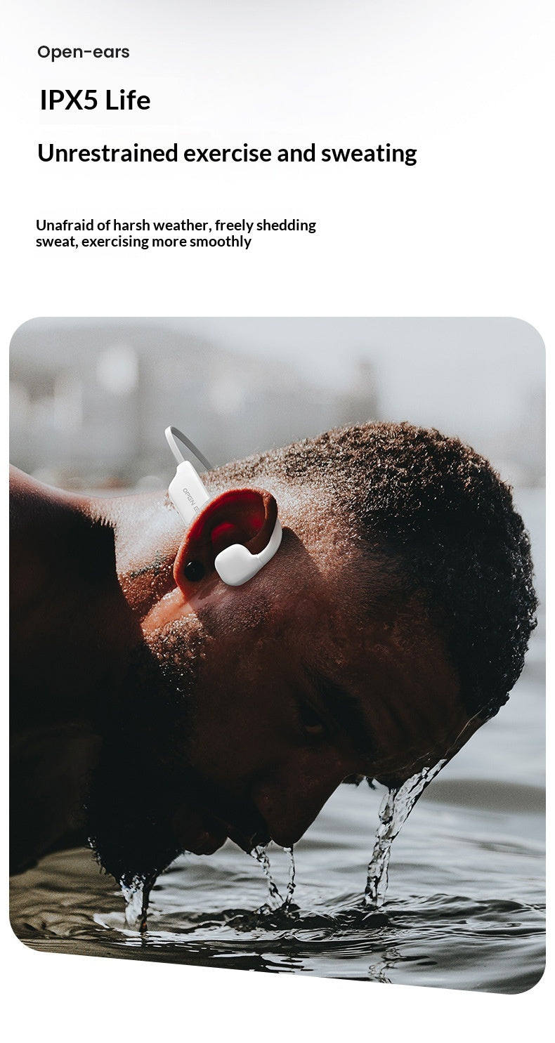 Casque Sport Rondo Bluetooth Conduction Osseuse Noise-Canceling Extérieur