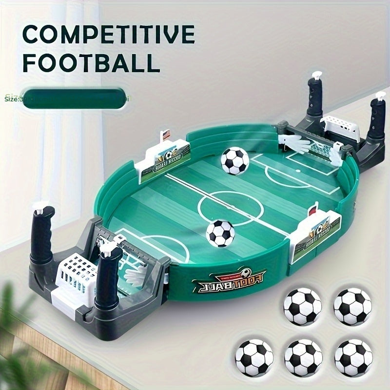 Mini football de table enfants jeu interactif intérieur 5 balles