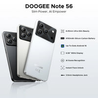 DOOGEE Note 56 Smartphone Android 6150mAh 6.56