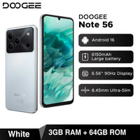 DOOGEE Note 56 Smartphone Android 6150mAh 6.56