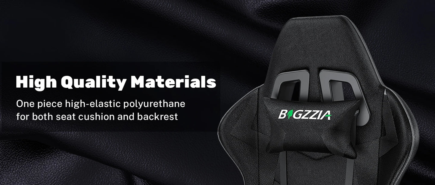 Chaise gaming ergonomique respirante avec dossier inclinable