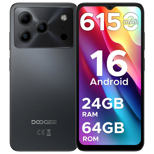 DOOGEE Note 56 Smartphone Android 6150mAh 6.56" 90Hz
