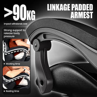 Chaise gaming ergonomique respirante avec dossier inclinable