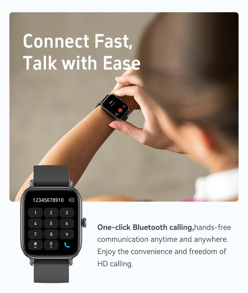 Montre connectée Bluetooth suivi activité santé sommeil