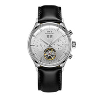 Montre homme automatique luxe cuir étanche mécanique