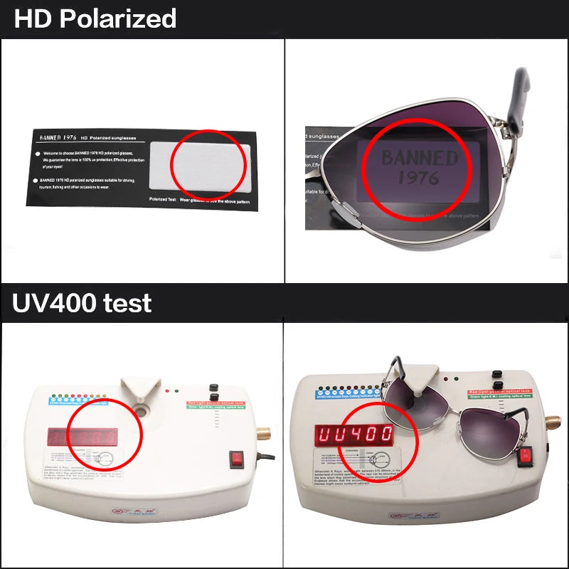 Lunettes de soleil polarisées HD, monture métallique, tendance de luxe, pour femmes, nouvelle collection