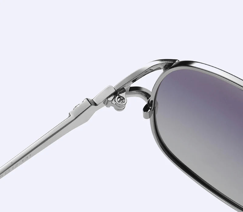 Lunettes de soleil polarisées HD, monture métallique, tendance de luxe, pour femmes, nouvelle collection