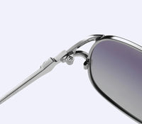 Lunettes de soleil polarisées HD, monture métallique, tendance de luxe, pour femmes, nouvelle collection