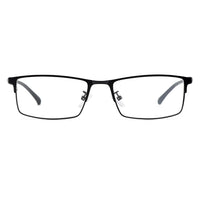 Lunettes homme titane flexible, monture alliage galvanisé Y2529