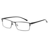 Lunettes homme titane flexible, monture alliage galvanisé Y2529