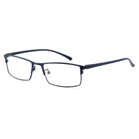 Lunettes homme titane flexible, monture alliage galvanisé Y2529