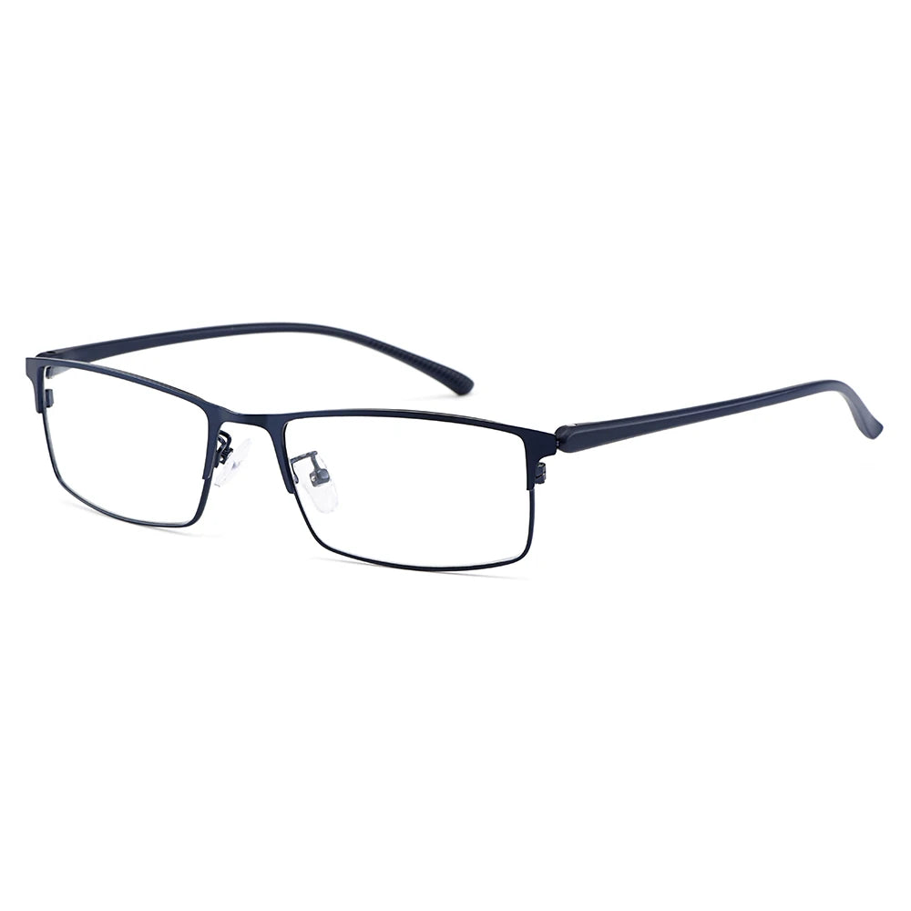 Lunettes homme titane flexible, monture alliage galvanisé Y2529