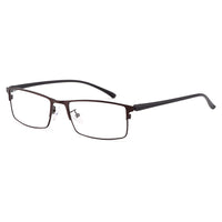 Lunettes homme titane flexible, monture alliage galvanisé Y2529