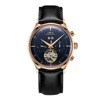 Montre homme automatique luxe cuir étanche mécanique
