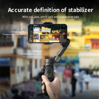 Stabilisateur 3 axes AOCHUAN AI suivi visage smartphone