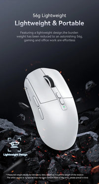 Souris gaming sans fil X6 Bluetooth 2.4G haute précision