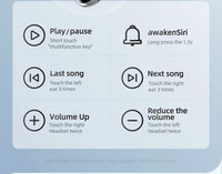 Écouteurs Lenovo LP40 Bluetooth TWS tactile HD micro jeu