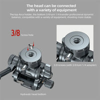 Tête Trépied LEAPLIGHT Aluminium Fluide Hydraulique Panoramique