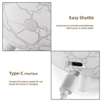 Lampe Planète LED Diffuseur Aromathérapie Humidificateur Brume Maison