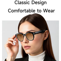 Lunettes Intelligentes AI Traduction Caméra Bluetooth Audio