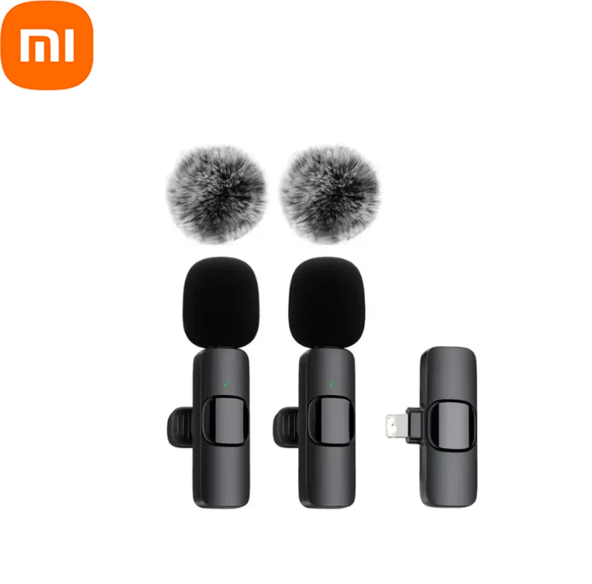 Xiaomi – Mini Wireless Portable Lavalier Microphone, for Live Streaming, Game Audio and Video Recording, iPhone and Android