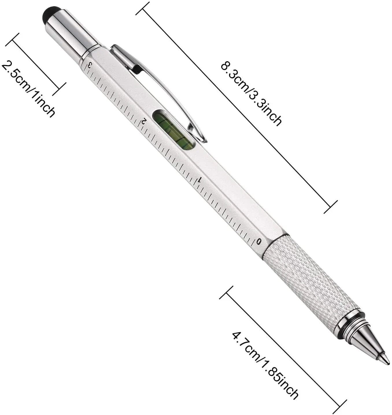 Stylet multifonction 7 en 1 écran tactile stylo outils intégrés