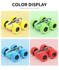 Voiture cascade double face incassable à inertie jouet enfants