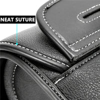 Sacoches de moto universelles, sac de fourche, pochette de bagage en cuir PU, sac à outils latéral