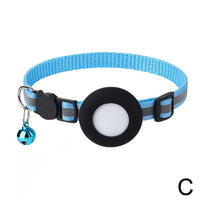 Collier et étui de protection GPS pour chat avec cloche