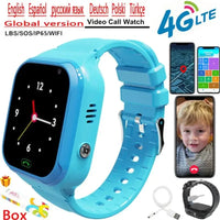 Xiaomi 4G enfants montre intelligente Mini enfants téléphone avec appel SOS caméra 3 en 1 dessin animé montre fille garçon anniversaire cadeau de noël 2025New