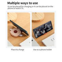 Enrouleur câble USB portable rond organisateur charge téléphone