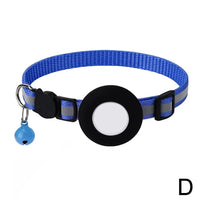 Collier et étui de protection GPS pour chat avec cloche