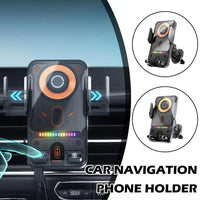 Support téléphone voiture charge rapide induction 15W