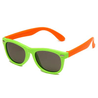 Lunettes de soleil classiques en Silicone pour enfants, UV400, pour garçons et filles, TR90, Protection UV